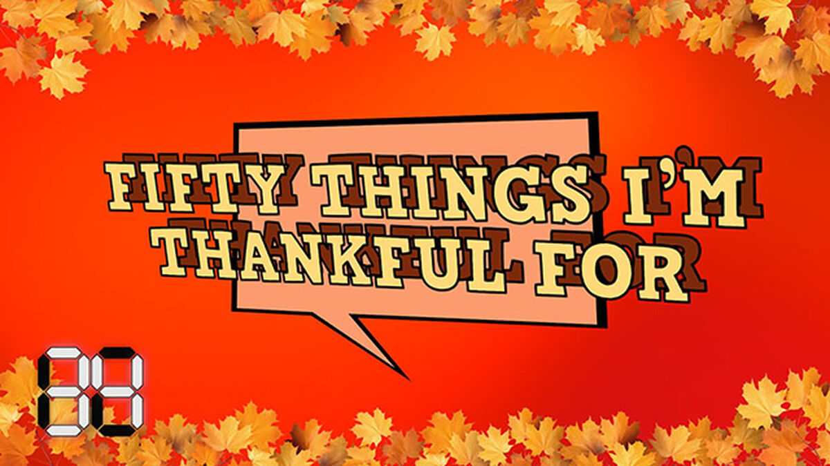 Off the Cuff: Thanksgiving image number null